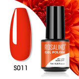 Rosalind 7ML 40 Colors Soak Off Starter Vernis Pure Gel Nail Polish