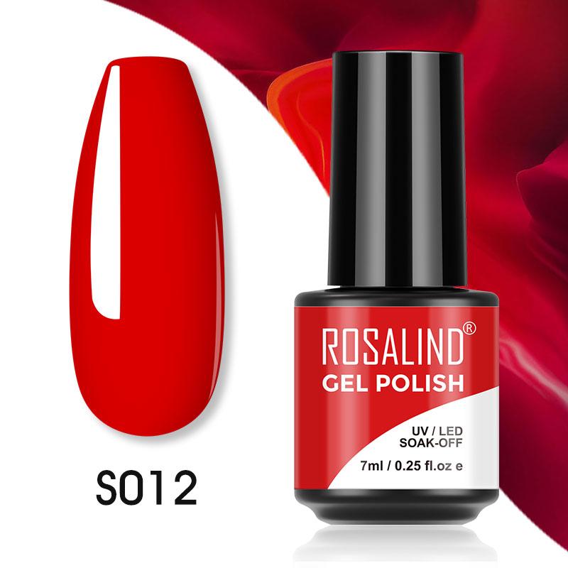 Rosalind 7ML 40 Colors Soak Off Starter Vernis Pure Gel Nail Polish