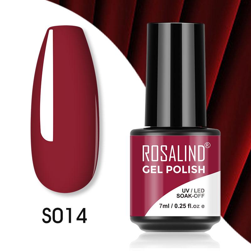 Rosalind 7ML 40 Colors Soak Off Starter Vernis Pure Gel Nail Polish