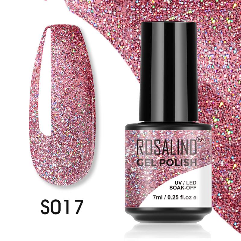 Rosalind 7ML 40 Colors Soak Off Starter Vernis Pure Gel Nail Polish