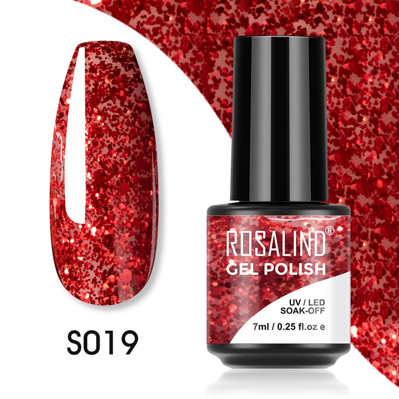 Rosalind 7ML 40 Colors Soak Off Starter Vernis Pure Gel Nail Polish