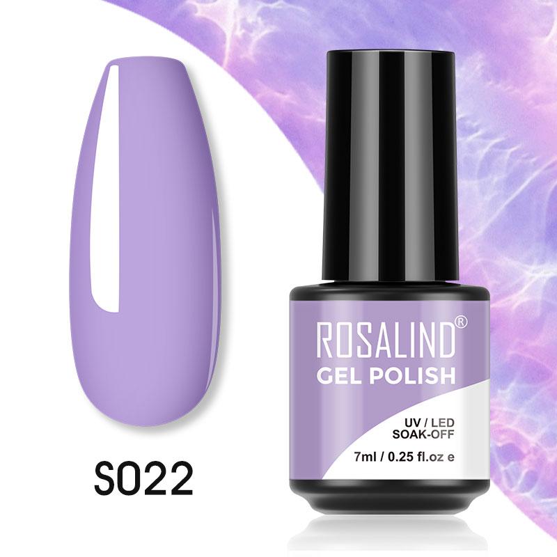 Rosalind 7ML 40 Colors Soak Off Starter Vernis Pure Gel Nail Polish