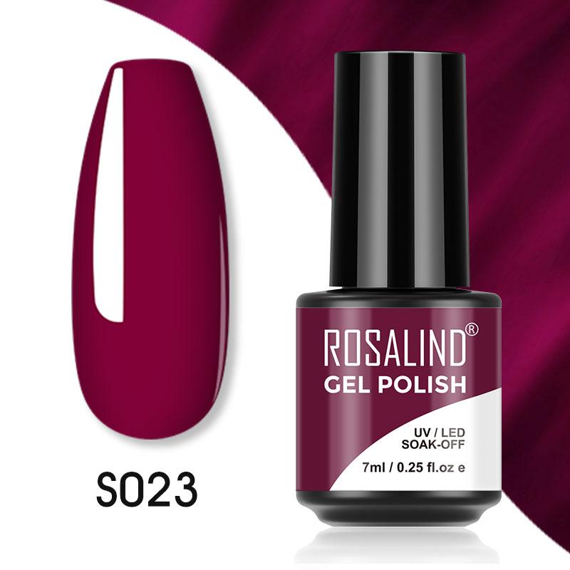 Rosalind 7ML 40 Colors Soak Off Starter Vernis Pure Gel Nail Polish