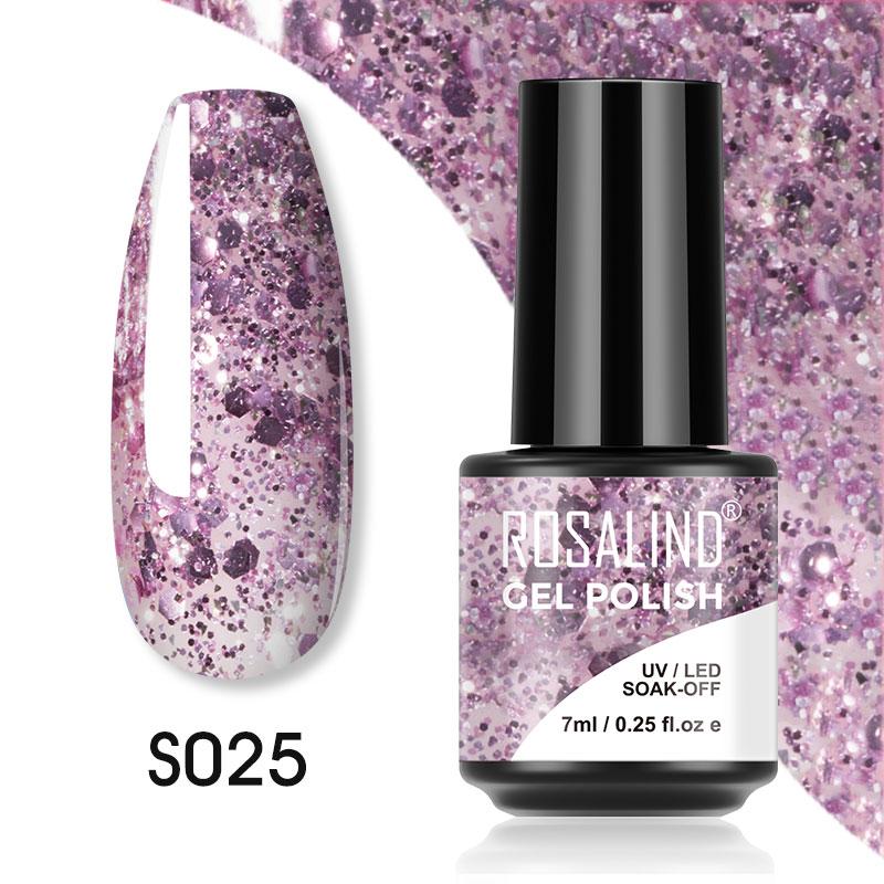 Rosalind 7ML 40 Colors Soak Off Starter Vernis Pure Gel Nail Polish
