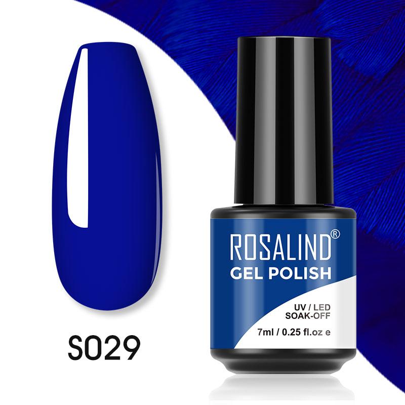 Rosalind 7ML 40 Colors Soak Off Starter Vernis Pure Gel Nail Polish
