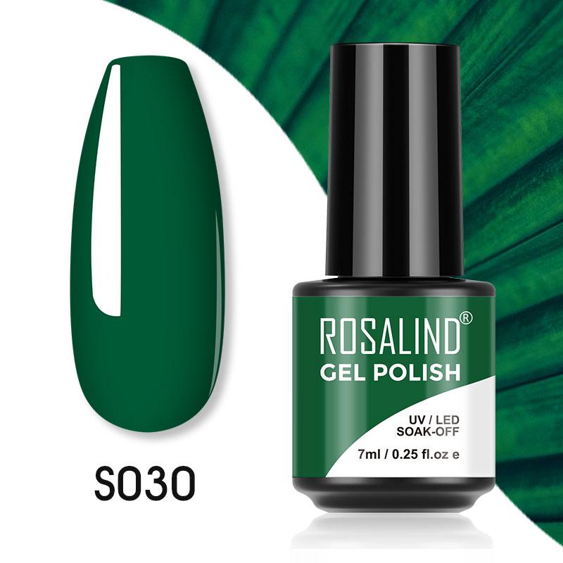 Rosalind 7ML 40 Colors Soak Off Starter Vernis Pure Gel Nail Polish