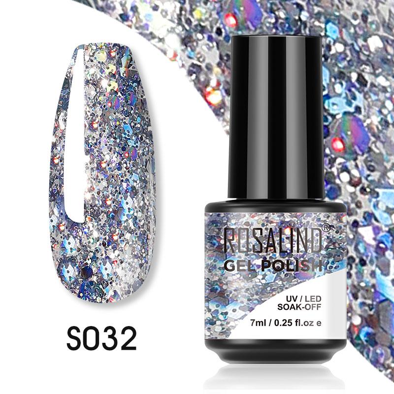 Rosalind 7ML 40 Colors Soak Off Starter Vernis Pure Gel Nail Polish