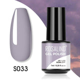 Rosalind 7ML 40 Colors Soak Off Starter Vernis Pure Gel Nail Polish