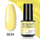 Rosalind 7ML 40 Colors Soak Off Starter Vernis Pure Gel Nail Polish
