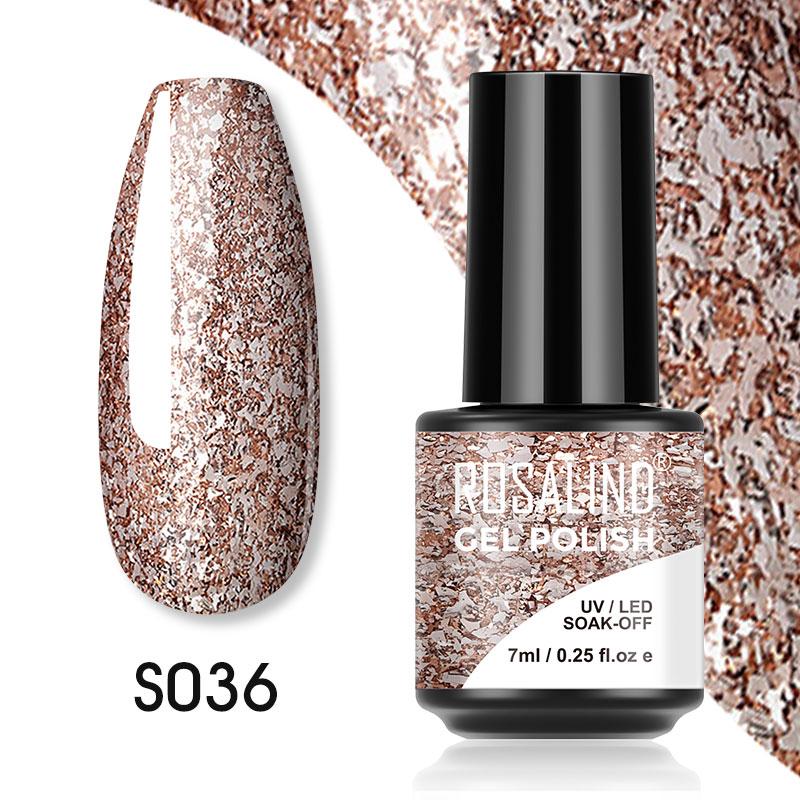 Rosalind 7ML 40 Colors Soak Off Starter Vernis Pure Gel Nail Polish