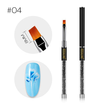 Rosalind Nail Bevel French Brush Nail Art Tools