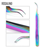 Rainbow Stainless Steel Tweezers.