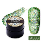 Rosalind Rosalind Shiny Diamond Nail Gel 8 Colors 5ML Gliter Nail Polish
