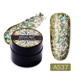 Rosalind Rosalind Shiny Diamond Nail Gel 8 Colors 5ML Gliter Nail Polish