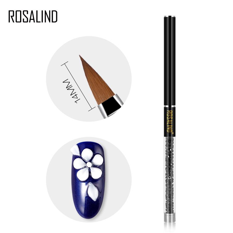 Rosalind Round Head Flower Painting Brush Nail Art Tools