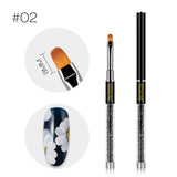 Round Head Flower Painting Brush Nail Art Tools