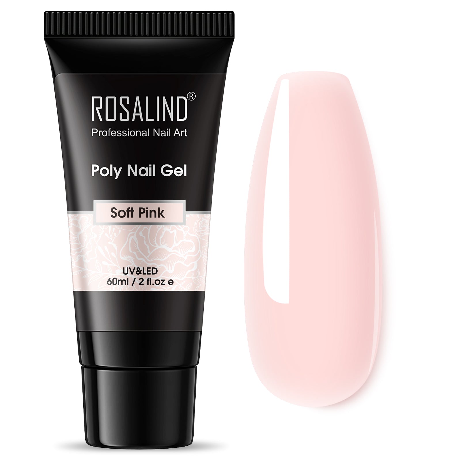 ROSALIND 60ml Poly Nail Gel Hot Sale Fashion Colors Quick Builder Extension