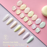 ROSALIND 7 colors Macaron Series Soak Off Gel Polish Bright For Nail Art Design LED/UV Lamp 7ml