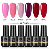 Mini 5ml Nail Polish Gel 2/4/5/6/8PCS Set SLA