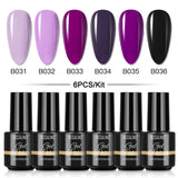 Mini 5ml Nail Polish Gel 2/4/5/6/8PCS Set SLA