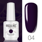 ROSALIND 58 colors 15ml Soak Off Gel Polish Bright For Nail Art Design LED/UV Lamp