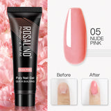 ROSALIND 15ml Poly Nail Gel 11 Hot Sale Fashion Colors Quick Builder Extension