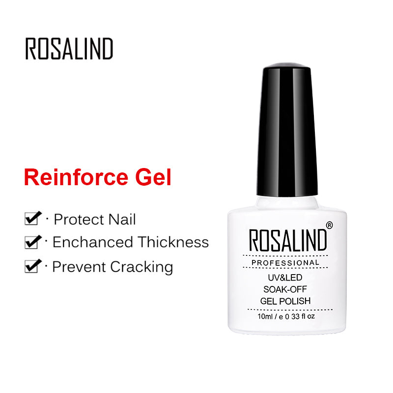 ROSALIND Reinforce Gel Polish Bright For Nail Art Design LED/UV Lamp