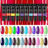 ROSALIND 15ml Poly Nail Gel 24 Hot Sale Fashion Colors Quick Builder Extension