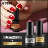 ROSALIND Soak Off Gel Polish Kits Bright For Nail Art Design LED/UV Lamp