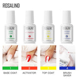 ROSALIND Dip Powder set Nail kit Glitter Holographic powder Nail Art Decorations For Natural Dry Nail Dust No Need Cured Lamp