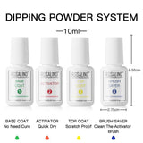ROSALIND Dip Powder set Nail kit Glitter Holographic powder Nail Art Decorations For Natural Dry Nail Dust No Need Cured Lamp