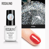ROSALIND Laser Top Coat Gel Polish Bright For Nail Art Design LED/UV Lamp