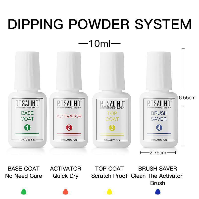 10ml Dipping Nail Powder Nail Glitter Dust Natural Dry Dip