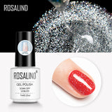 ROSALIND Laser Top Coat Gel Polish Bright For Nail Art Design LED/UV Lamp