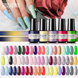 ROSALIND 57 colors 5ml Soak Off Gel Polish Bright For Nail Art Design LED/UV Lamp