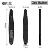 ROSALIND Sanding Nail Files Grinding Buffer Pedicure Manicure Polish Beauty Tools Nail Care Professional Nail Files