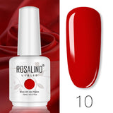 ROSALIND 58 colors 15ml Soak Off Gel Polish Bright For Nail Art Design LED/UV Lamp