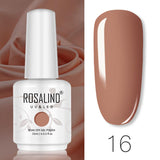 ROSALIND 58 colors 15ml Soak Off Gel Polish Bright For Nail Art Design LED/UV Lamp