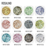0.5g Mirror Colorful Chrome Nail Polvere