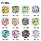 0.5g Mirror Colorful Chrome Nail Polvere