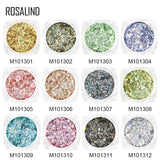 0.5g Mirror Colorful Chrome Nail Polvere