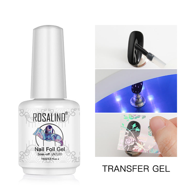 Rosalind 15ML Soak-Off Magic Remover Nail Gel Base Top Coat - RHRJ01