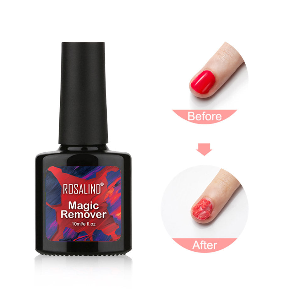 Rosalind Flash Deal Limited Quantities 15ML Soak-Off Magic Remover Nail Gel  Base Top Coat - RBRJ01-10ml