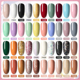 ROSALIND 80 Colors Mini Soak Off Gel Polish Bright For Nail Art Design LED/UV Lamp SKU FA80