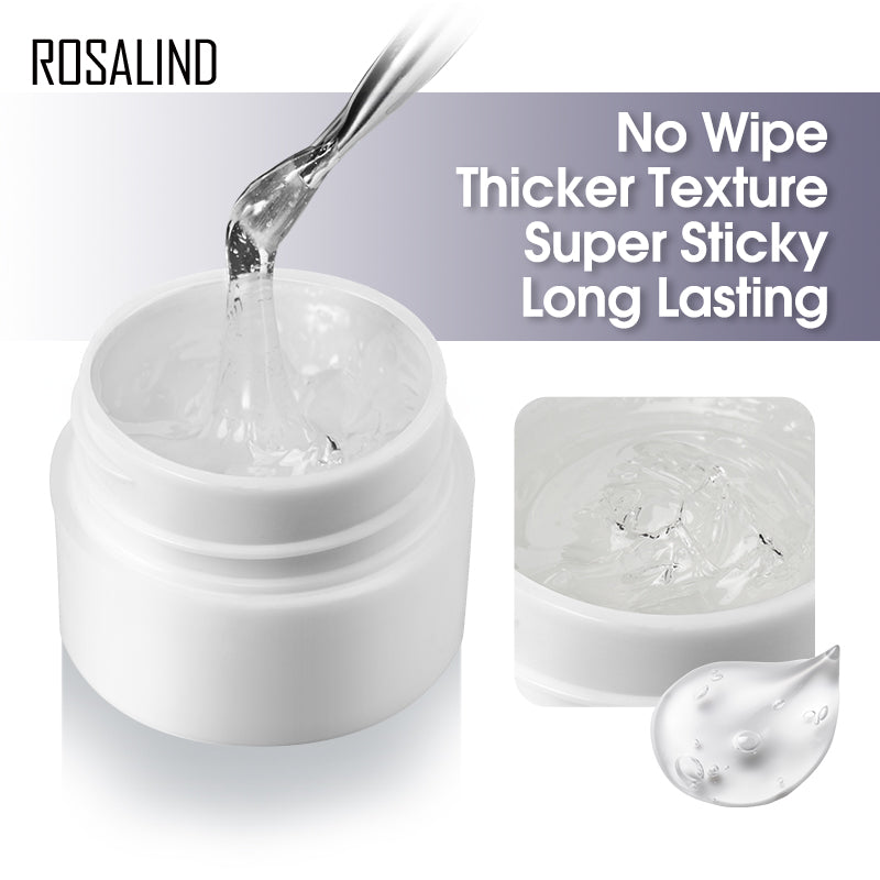 Rosalind 5ml No Wipe Nail Gel Rhinestone Strong Adhesive Glue