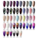 ROSALIND Mini Soak Off 4pcs Set In One Kit Gel Polish Bright For Nail Art Design LED/UV Lamp