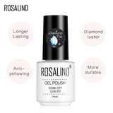 ROSALIND diamond nail gel top coat art design soak off top LED/UV lamp