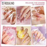 ROSALIND 80 Colors Mini Soak Off Gel Polish Bright For Nail Art Design LED/UV Lamp SKU FA15