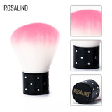 ROSALIND Nail Cleaning Nail Brush Tools Remove Dust Powder Brush Manicure Pedicure Clean Brush for Nail Care