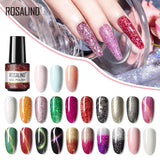 ROSALIND 80 colors 5ml Soak Off Gel Polish Bright For Nail Art Design LED/UV Lamp